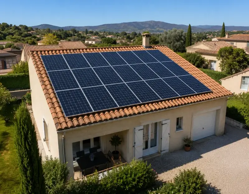 Prime à l'autoconsommation panneaux solaires Cabestany — aide financière de l'État